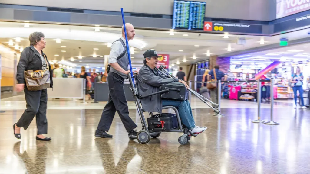 Frontier Airlines DEL Terminal Accessibility Services