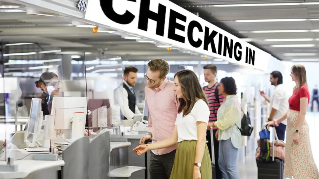 Aer Lingus MAD Terminal Airport Counter Check-in