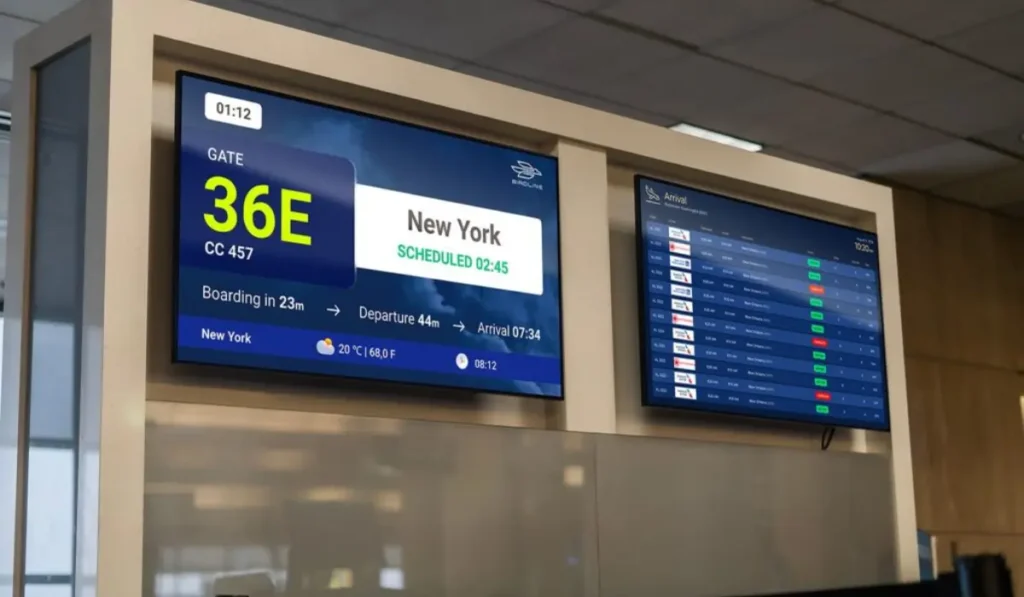 British Airways DWC Terminal Flight Information