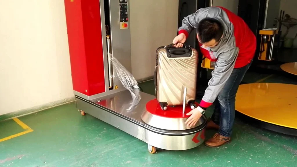 Air Dolomiti FLR Terminal Luggage Wrapping