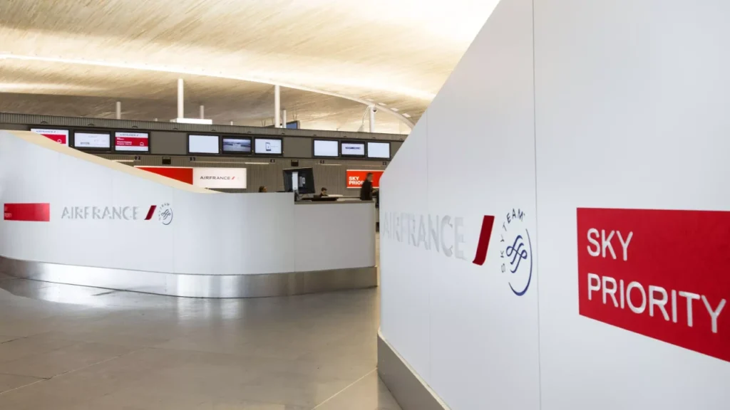 Air France UIO Terminal Priority Check-in Counters
