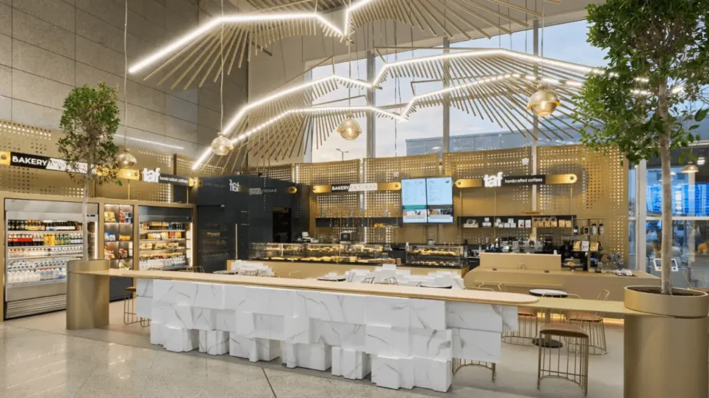 Air Mauritius LHR Terminal Restaurants & Cafes