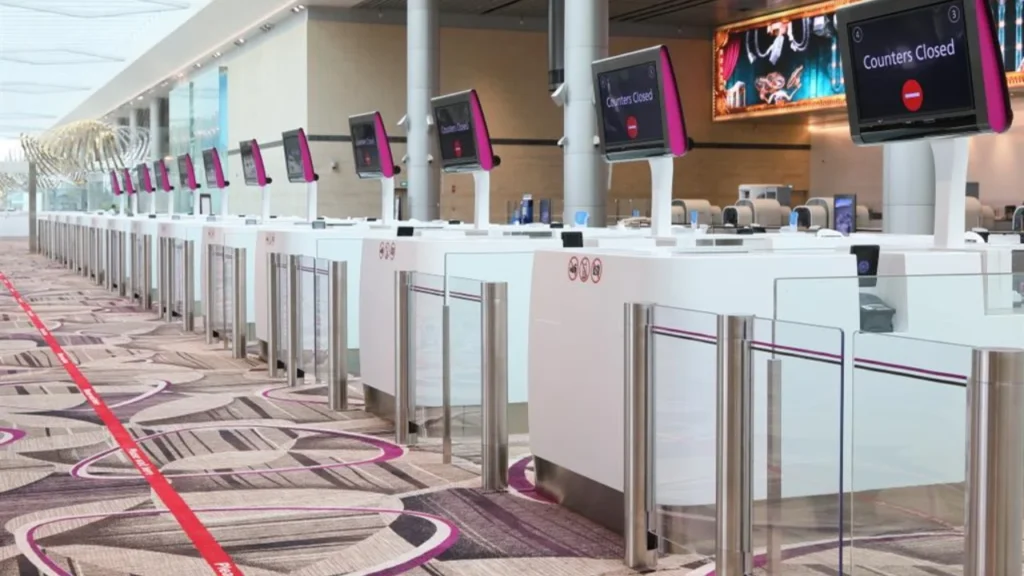 Air China Cargo CKG Terminal Check-in Counters
