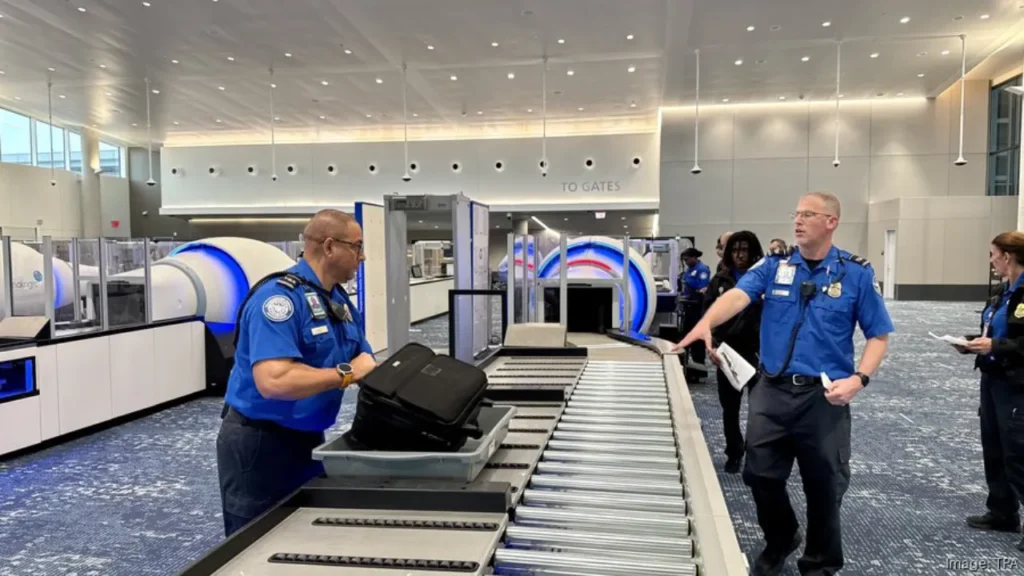 Air Greenland UAK Terminal Security Checkpoints